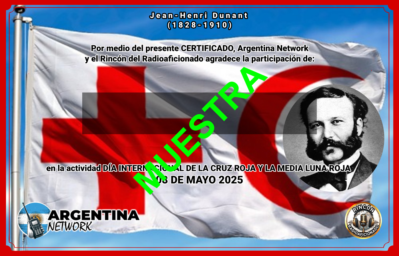 Actividad DÍA INTERNACIONAL DE LA CRUZ ROJA Y LA MEDIA LUNA ROJA (edición 2025)