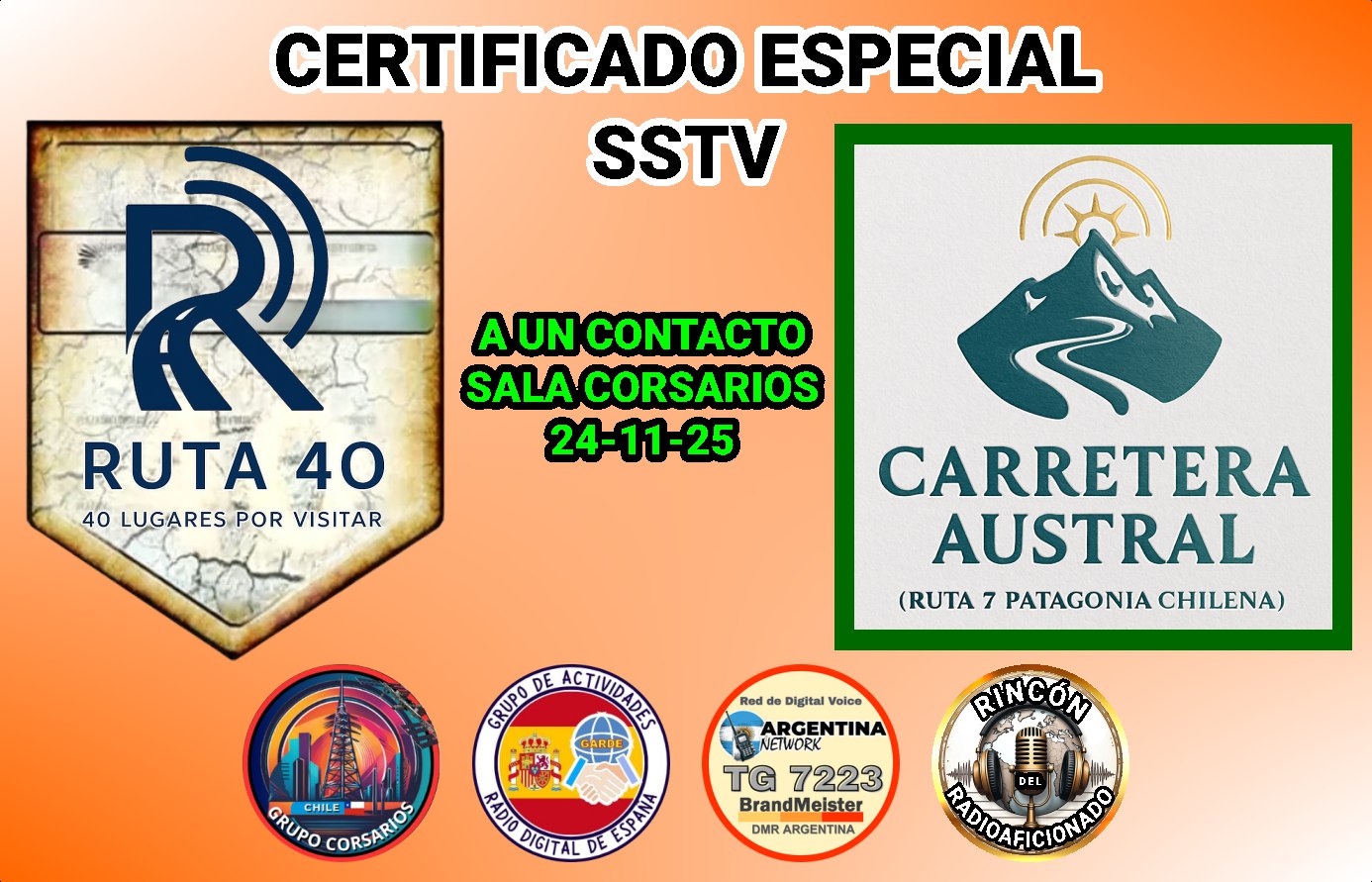 CERTIFICADO ESPECIAL Slow ScanTV SSTV