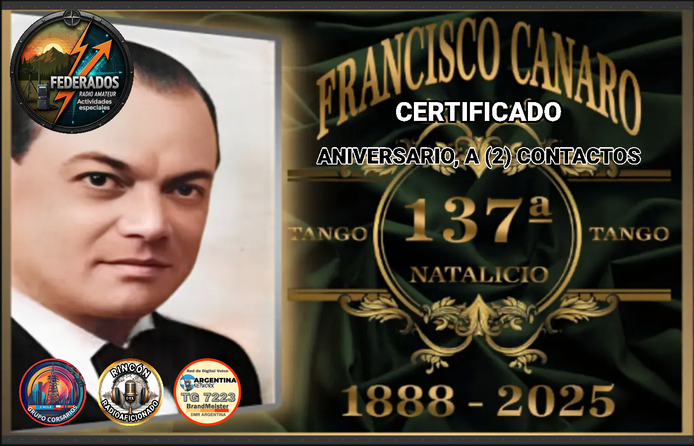 N°137 ANIVERSARIO DEL NACIMIENTO DE FRANCISCO CANARO