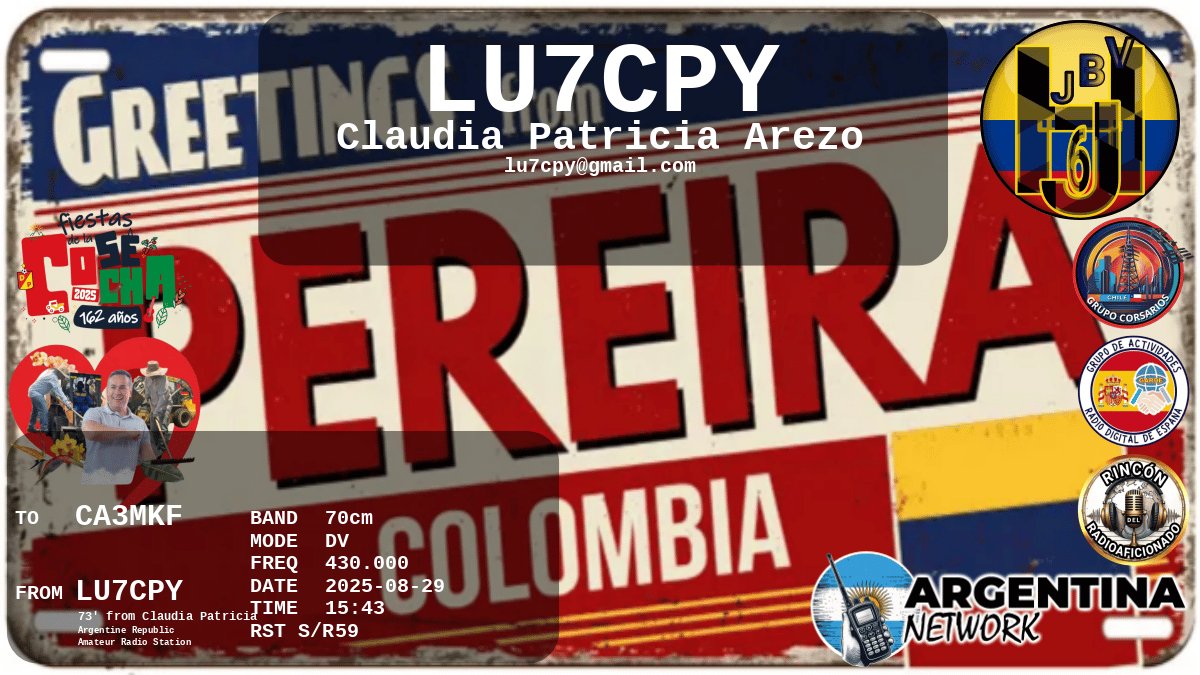 QSL CA3MKF