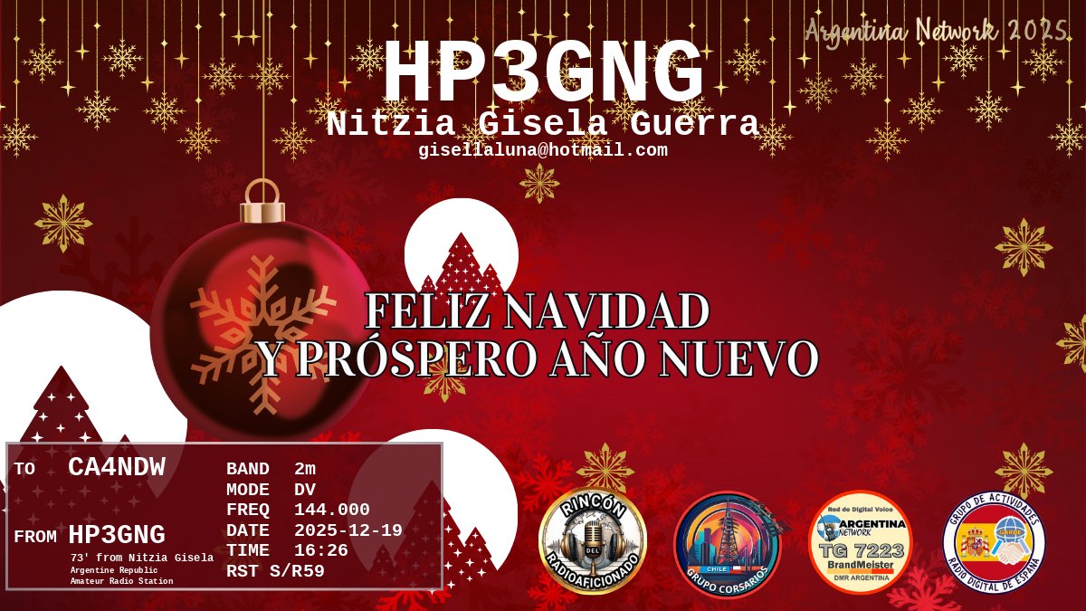QSL CA4NDW
