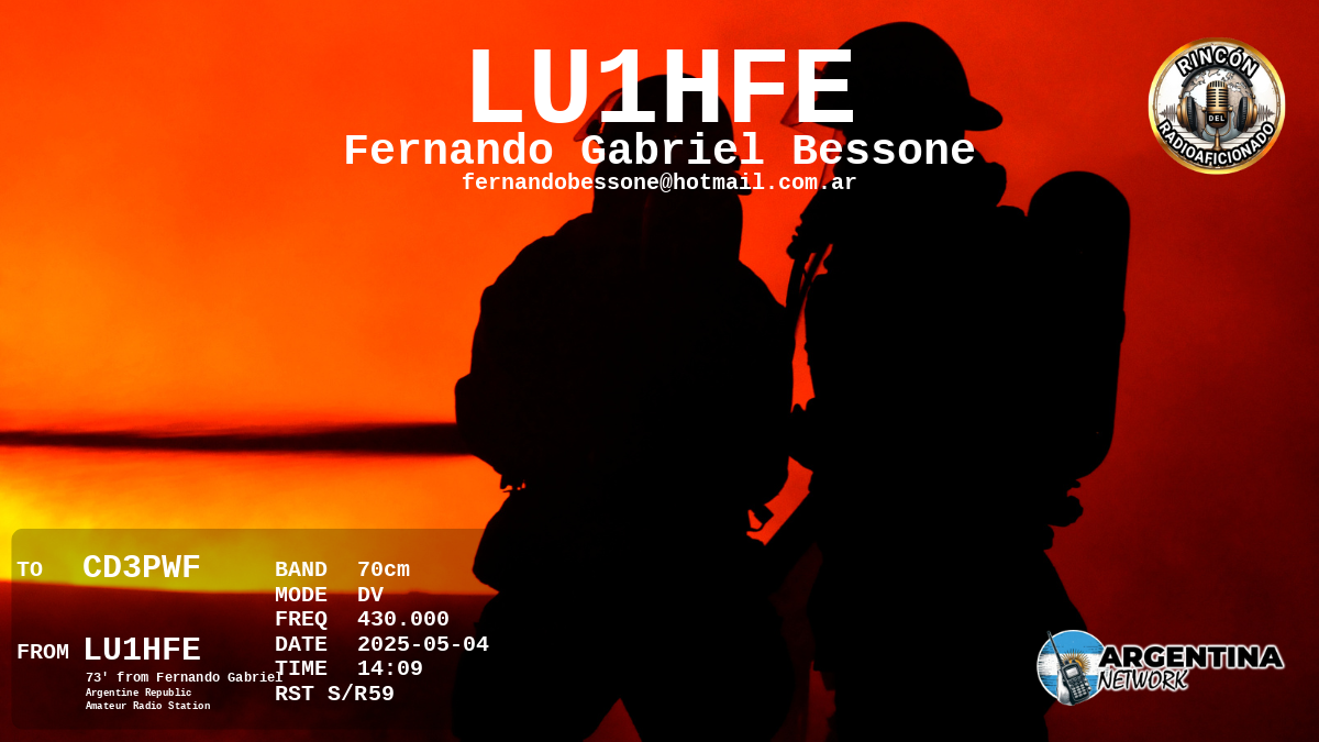 QSL CD3PWF