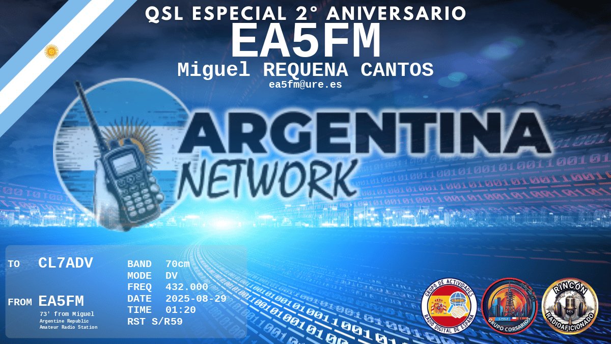 QSL CL7ADV