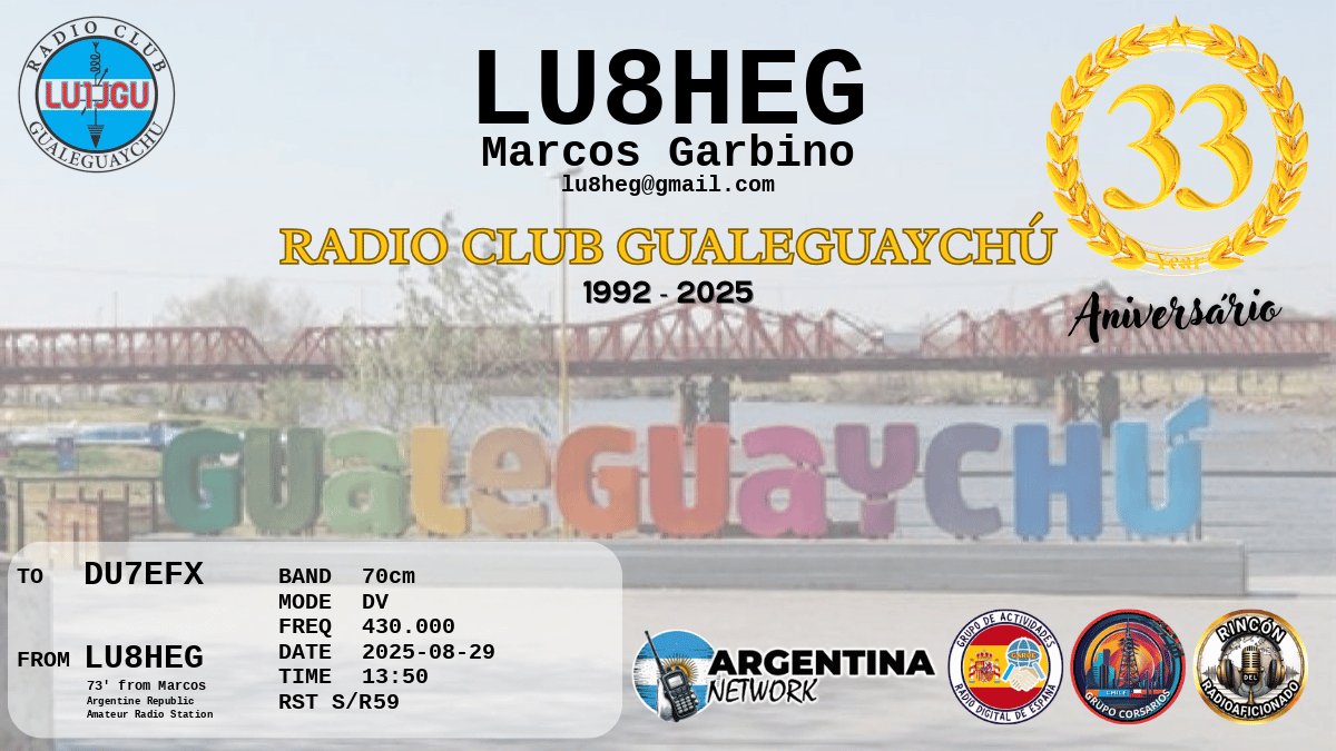 QSL DU7EFX