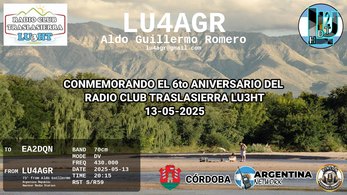 QSL EA2DQN