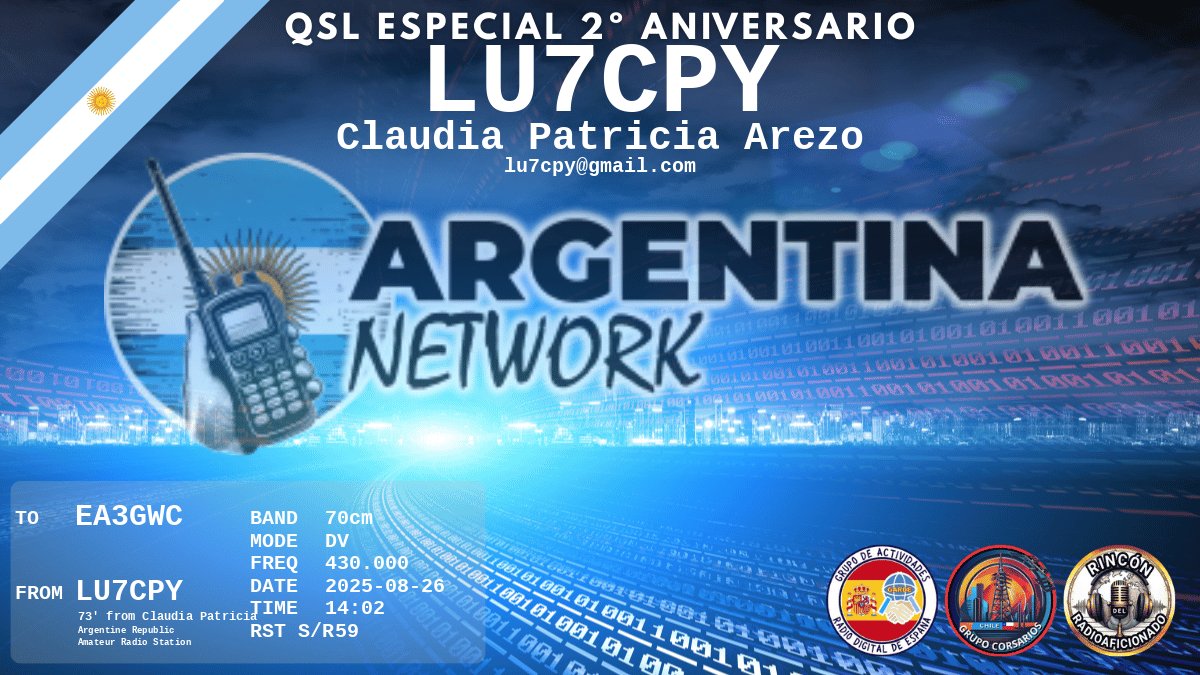 QSL EA3GWC