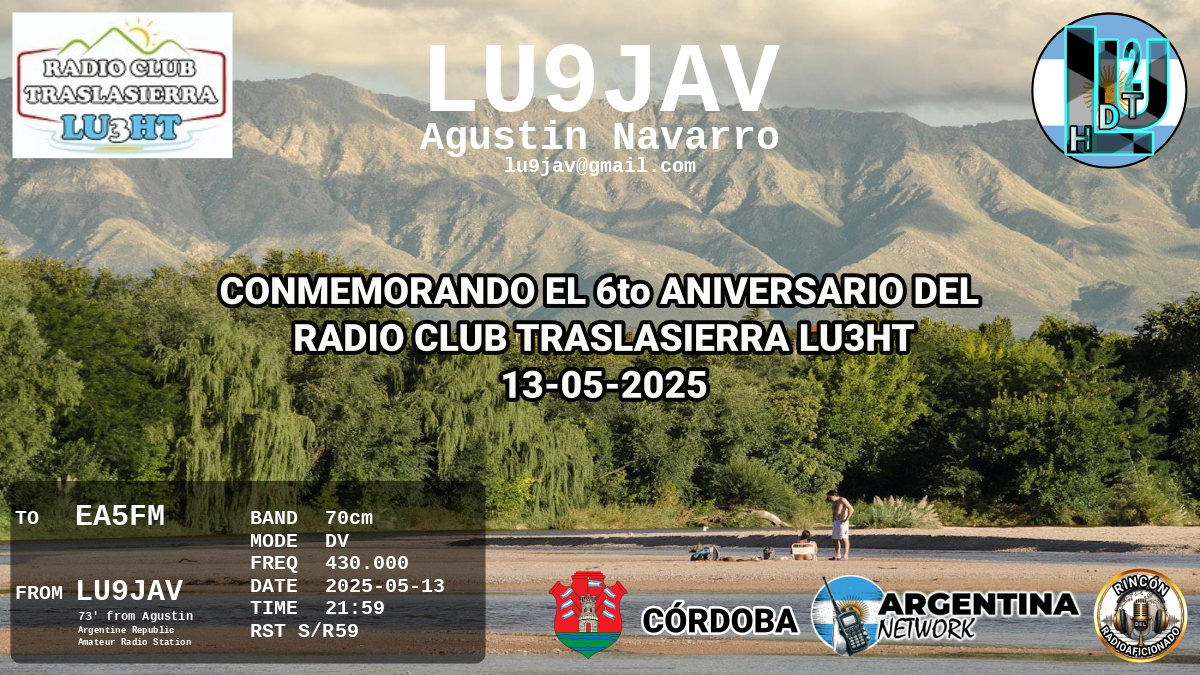 QSL EA5FM