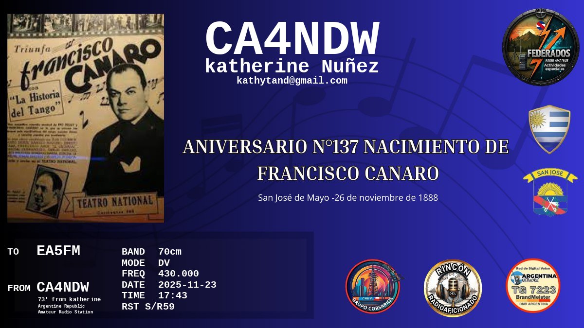 QSL EA5FM