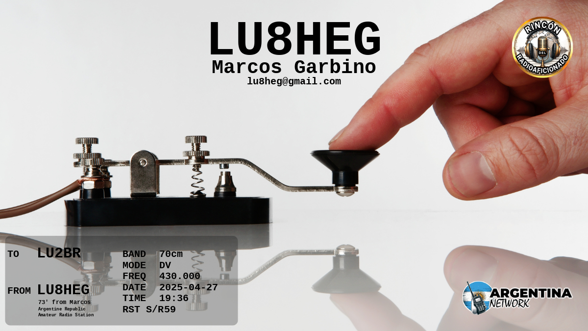 QSL LU2BR