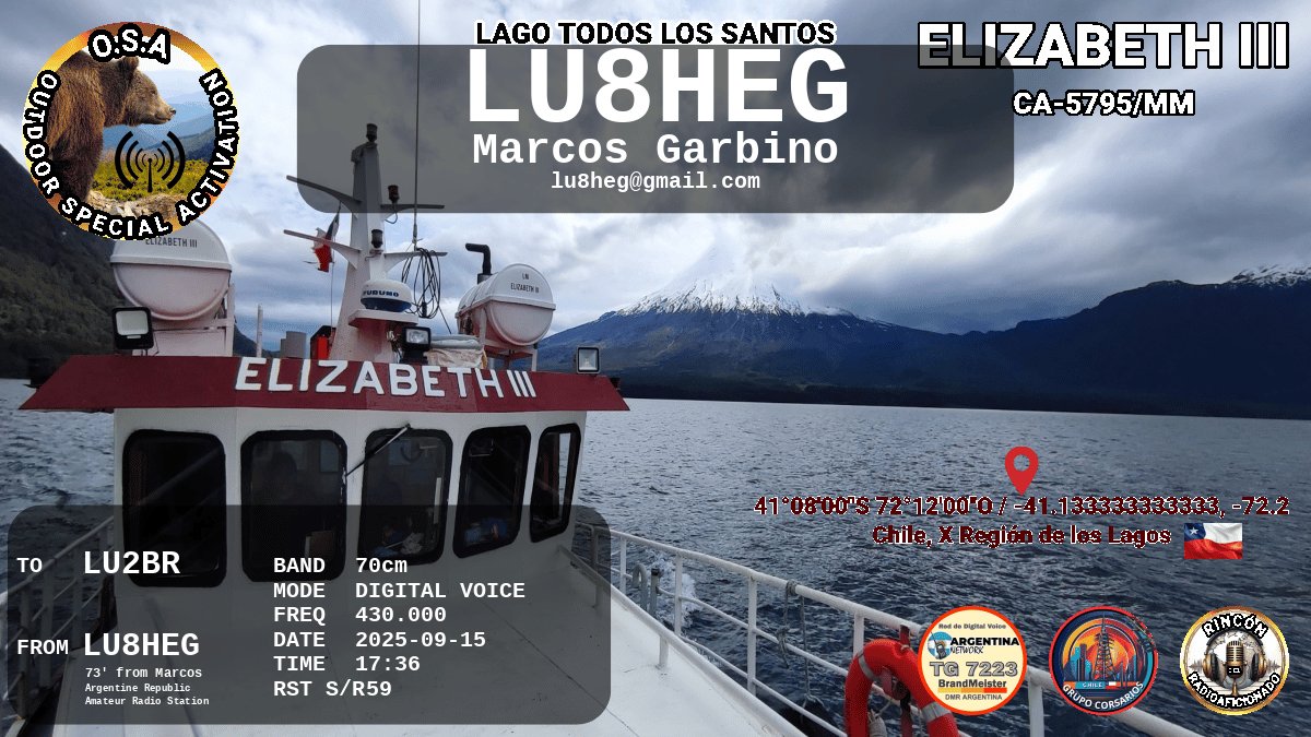 QSL LU2BR