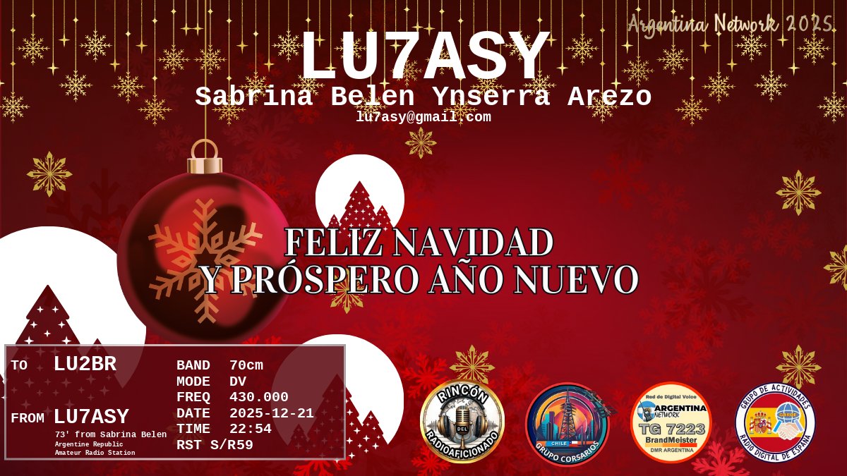 QSL LU2BR