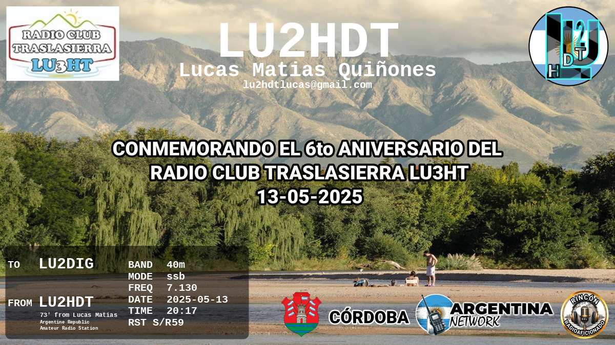 QSL LU2DIG