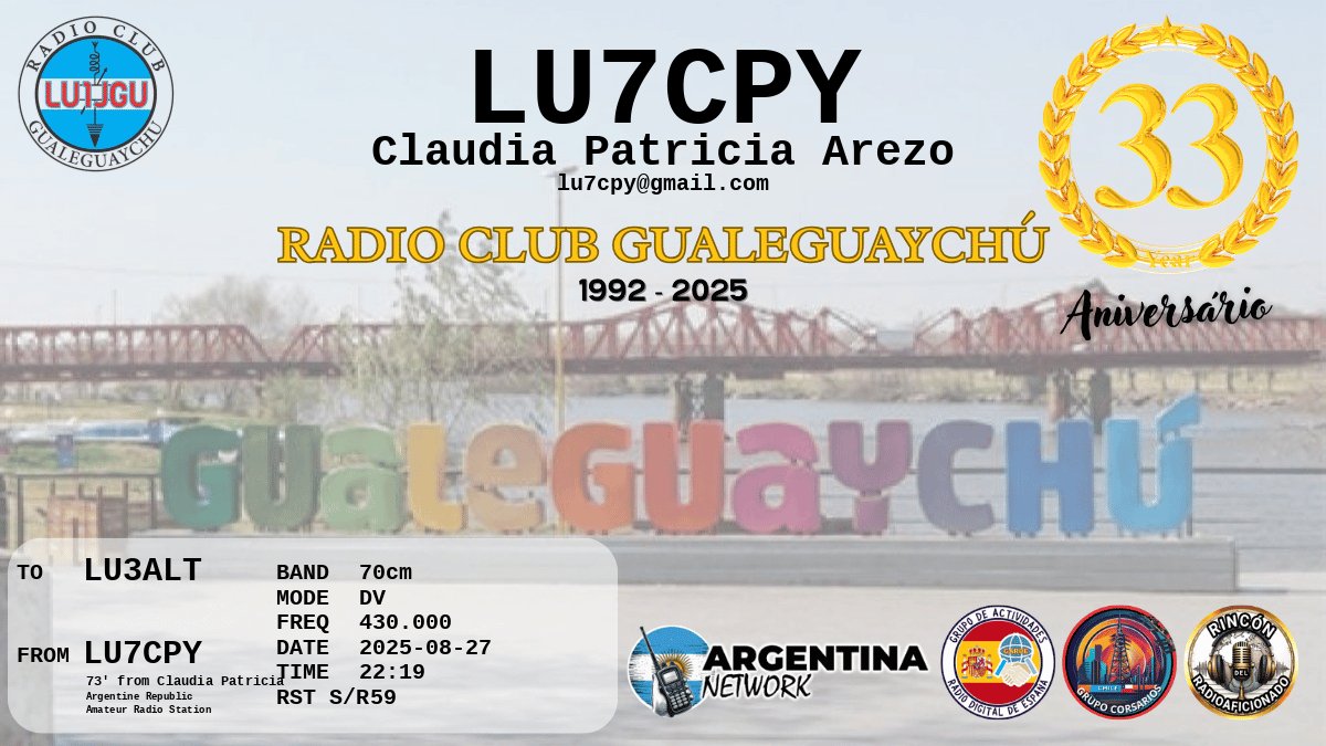 QSL LU3ALT