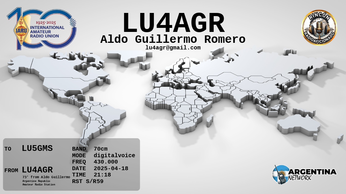 QSL LU5GMS