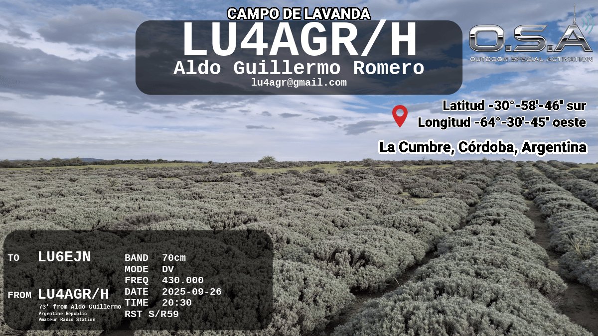 QSL LU6EJN
