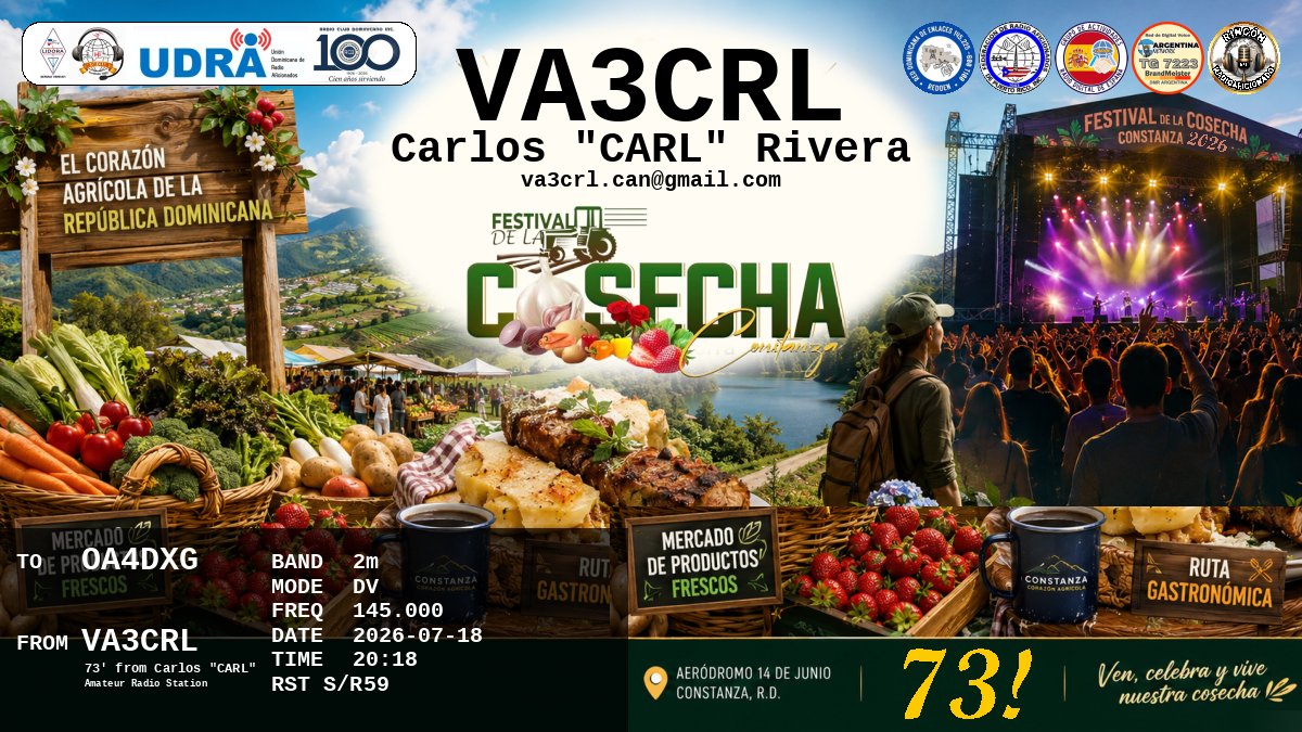 QSL OA4DXG