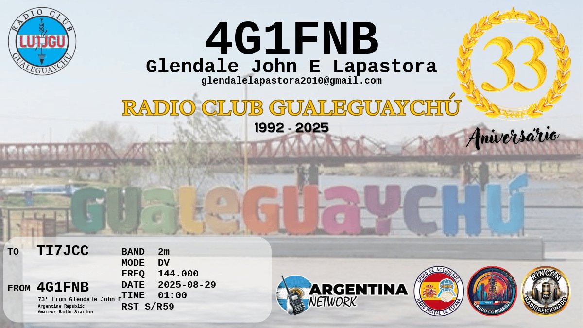 QSL TI7JCC