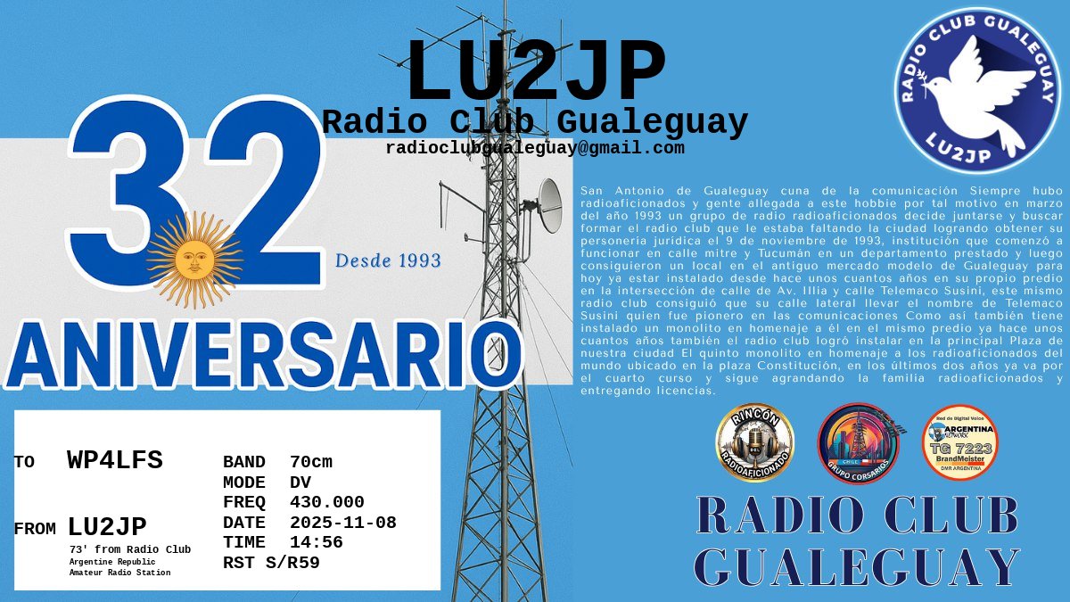 QSL WP4LFS