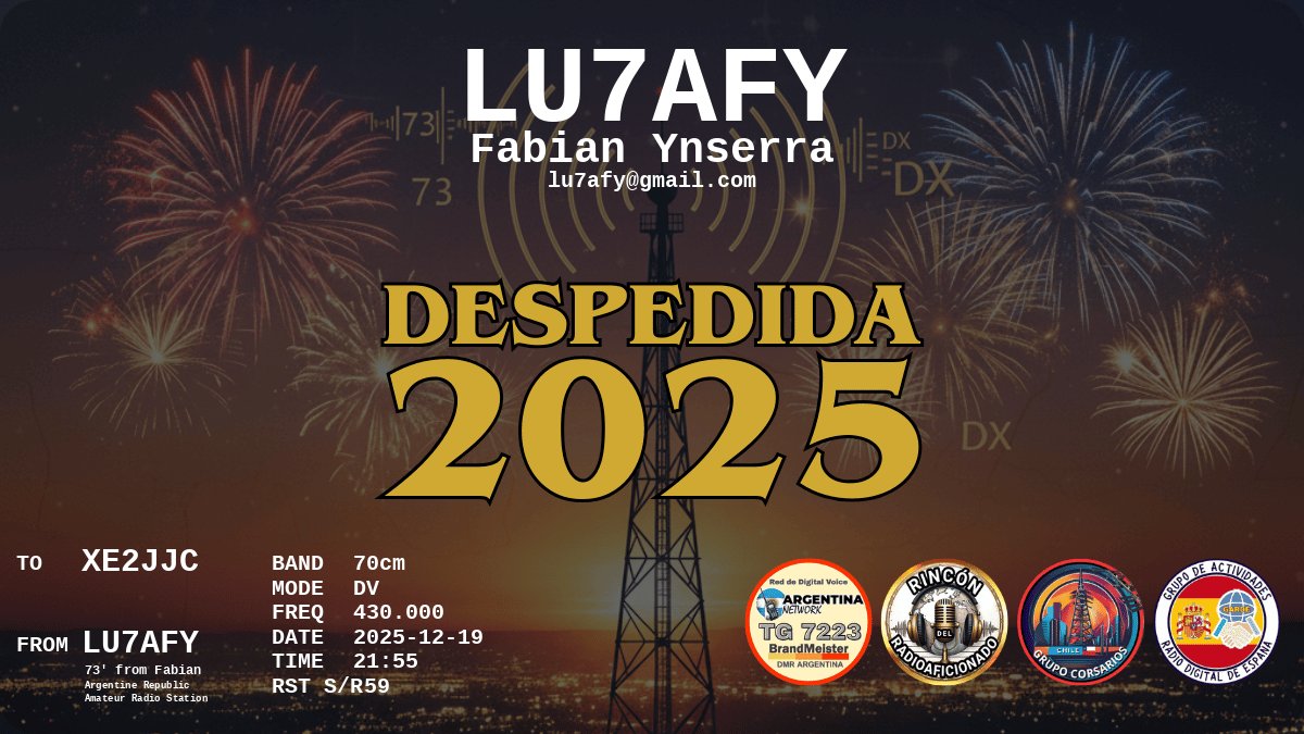 QSL XE2JJC